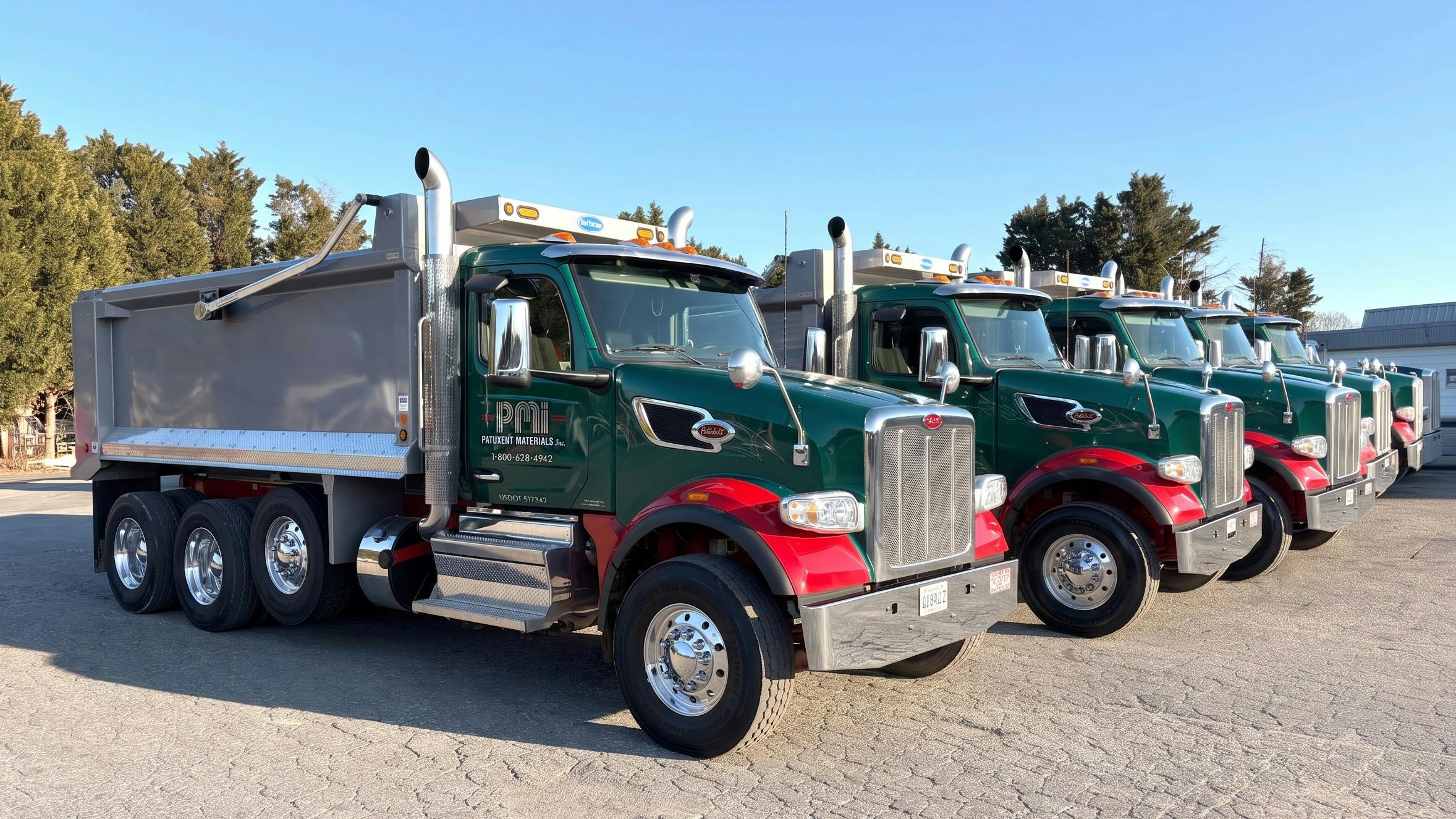 Peterbilt vocational trucks deliver fuel economy and payload gains for Maryland fleet