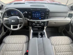 2026 Ford F-450 Platinum interior