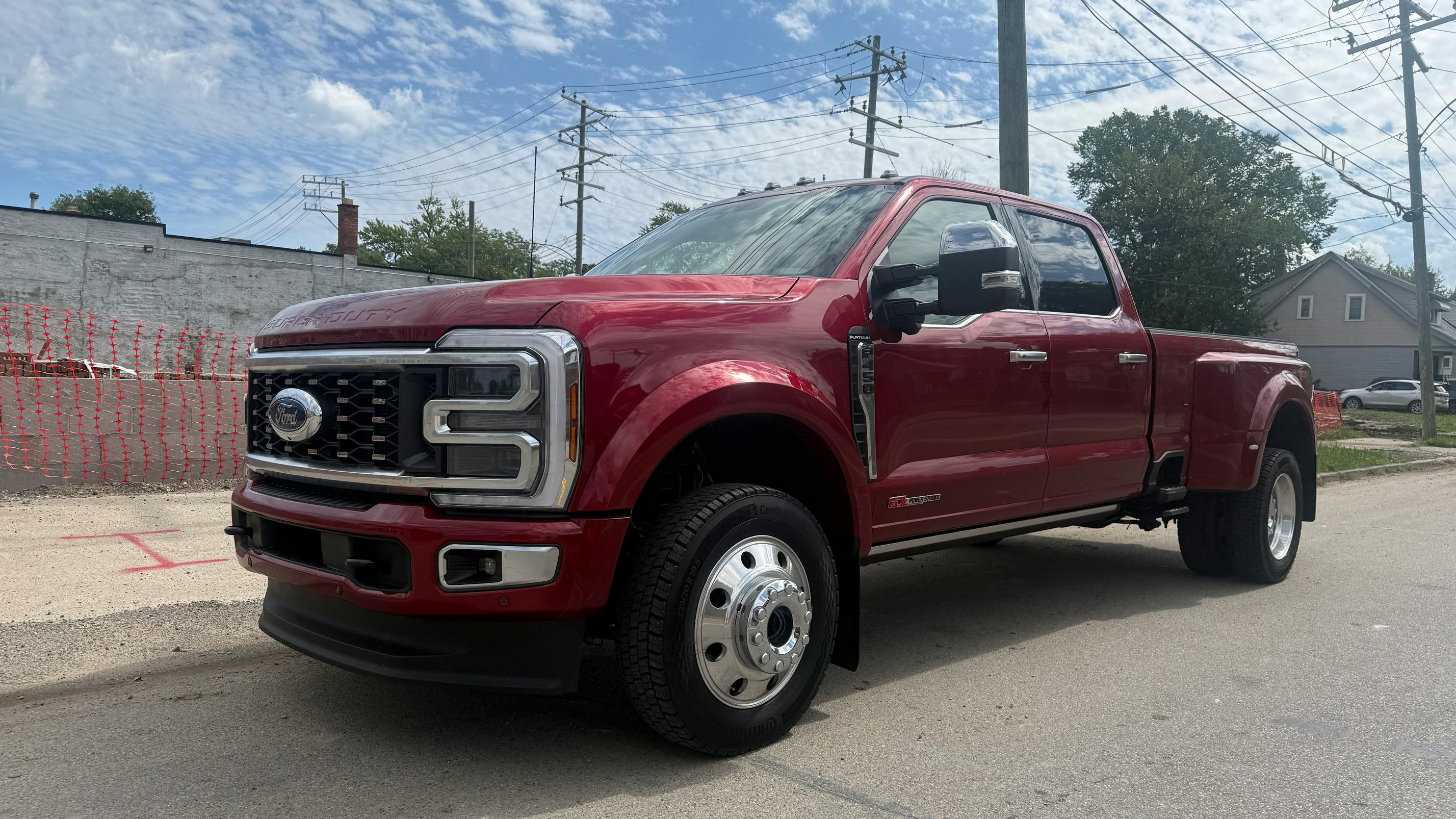 2026 Ford F-450 Platinum left side