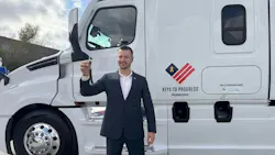 Army veteran to receive 2024 Freightliner Cascadia through Progressive's Keys to Progress program