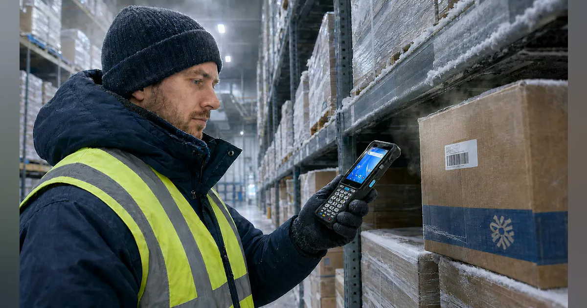 Unvtech Unitech HT730 Plus rugged handheld supports cold chain operations at ...