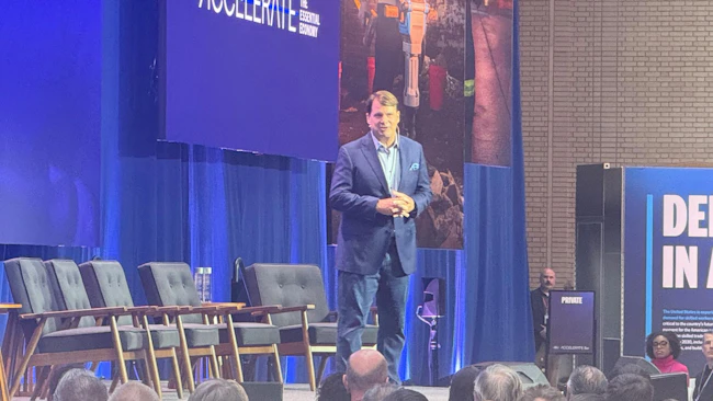 Ford CEO Jim Farley at Ford Accelerate 2026