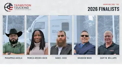 Gary W. Williams, a retired Army Command Sgt. Maj., is among five finalists for the prestigious Transition Trucking award, recognizing military veterans transitioning into commercial driving with outstanding safety and leadership.