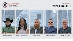 Gary W. Williams, a retired Army Command Sgt. Maj., is among five finalists for the prestigious Transition Trucking award, recognizing military veterans transitioning into commercial driving with outstanding safety and leadership.