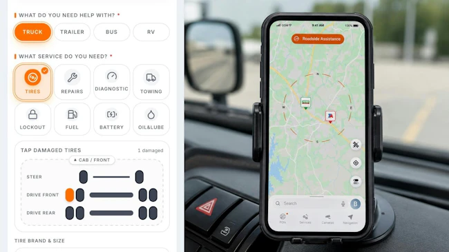 Trucker Guide launches roadside assistance service for trucks and trailers