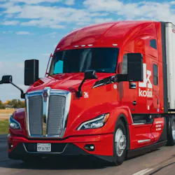 Kenworth T680 with Kodiak autonomous upfit