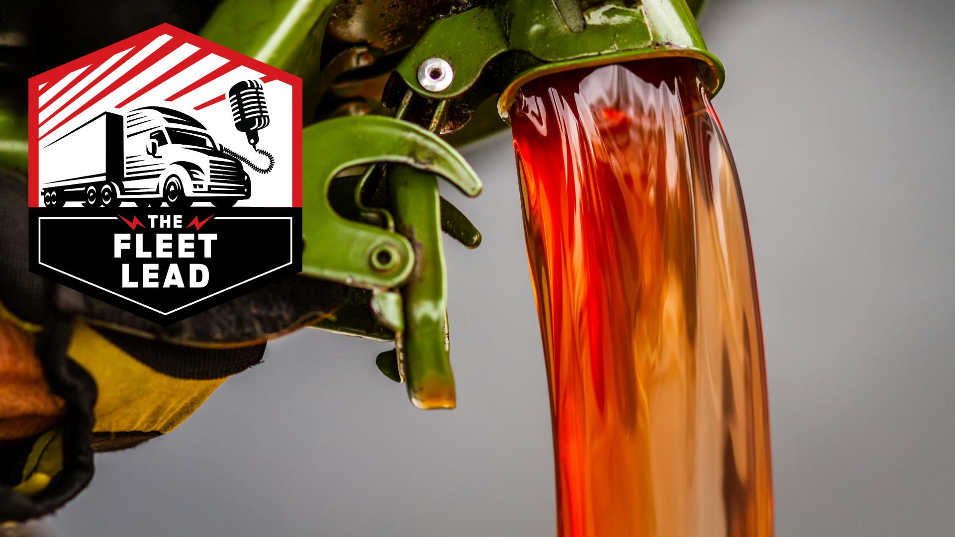 red diesel being poured