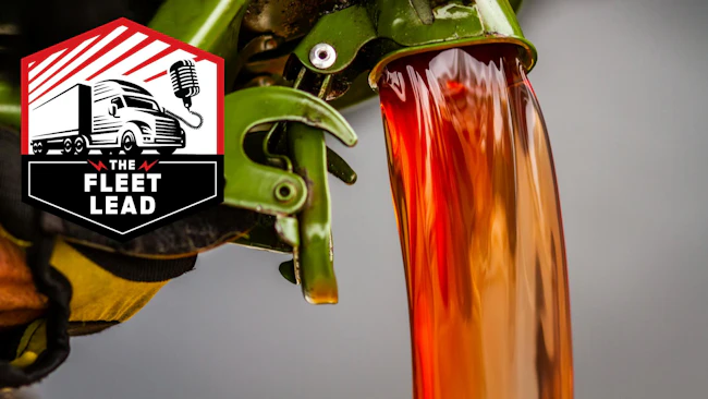 red diesel being poured