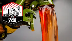 red diesel being poured