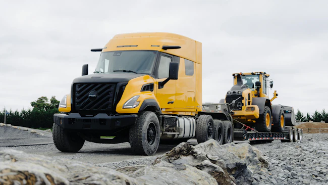 This VNX, affectionately dubbed 'the Bumble Bee,' represents the obvious connection between Volvo's construction equipment expertise and its vocational trucks.