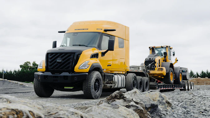 This VNX, affectionately dubbed 'the Bumble Bee,' represents the obvious connection between Volvo's construction equipment expertise and its vocational trucks.