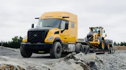 This VNX, affectionately dubbed 'the Bumble Bee,' represents the obvious connection between Volvo's construction equipment expertise and its vocational trucks.