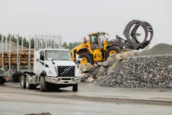 Volvo Trucks' global platforms, such as those serving the logging industry, translate to proven hardware for the North American market.