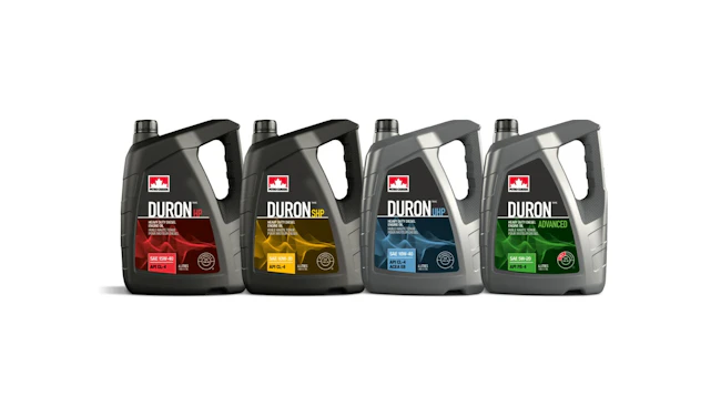 Petro-Canada Duron heavy-duty diesel engine oils target PC-12 standards, fuel economy, and engine durability