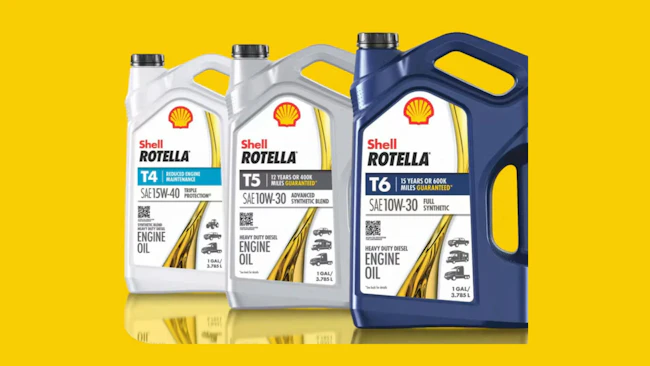 Shell Rotella PC-12 heavy-duty diesel engine oils improve wear protection and emissions system performance