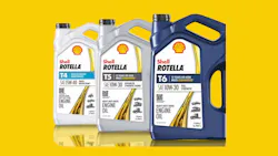 Shell Rotella PC-12 heavy-duty diesel engine oils improve wear protection and emissions system performance
