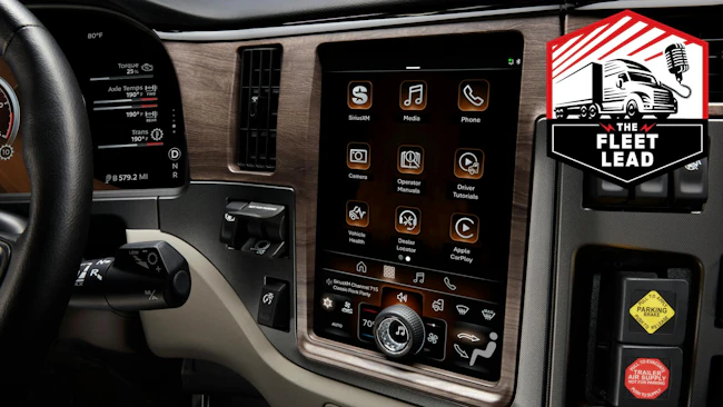 Peterbilt digital display