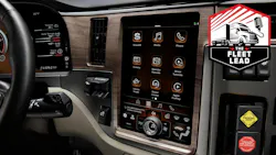 Peterbilt digital display